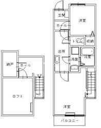 メルフィーズ茂里町の物件間取画像